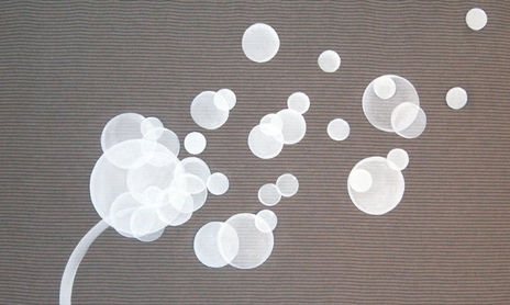 Pinturas abstratas contemporâneas de QUIM Alcantara