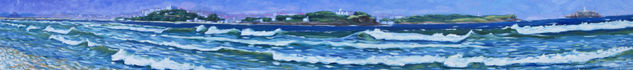 Bahía de Santander Oil Canvas Marine Painting