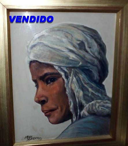 "El pícaro" Oil Canvas Figure Painting