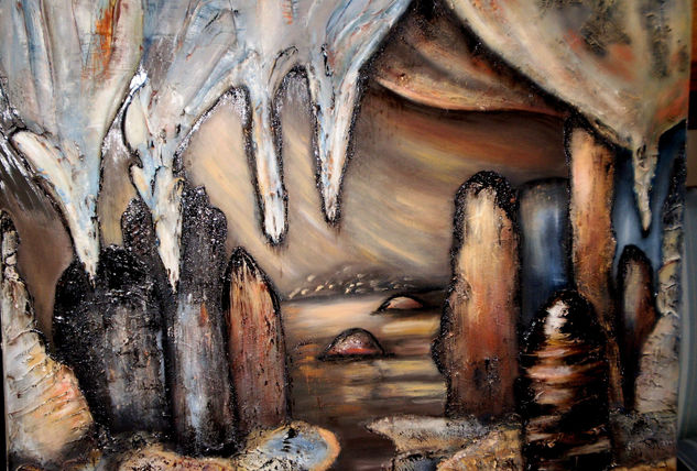 cuevas V Oil Canvas Landscaping