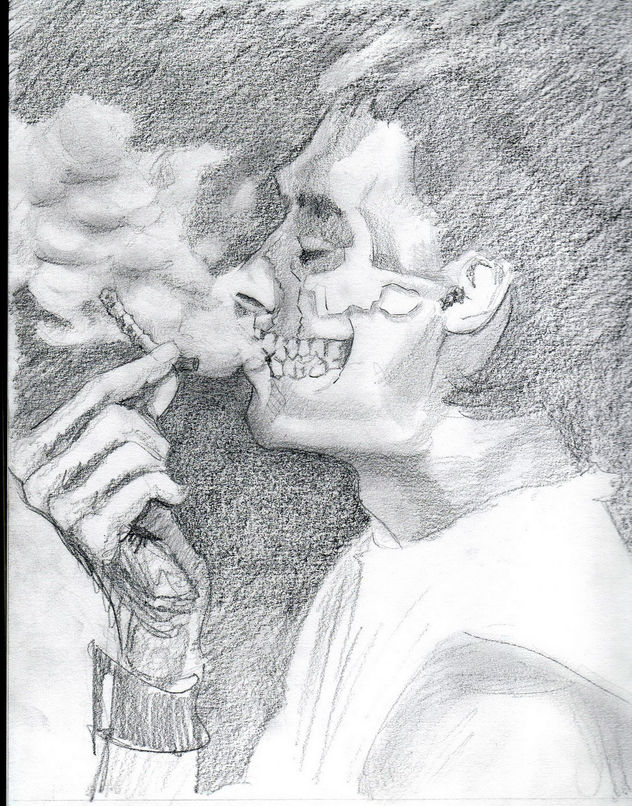 incinerados,sobre un fotomontaje de mi vecino Alvaro