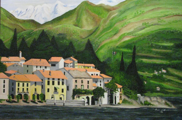 LOMBARDÍA Acrylic Canvas Landscaping