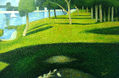 Paisaje Punttillista
