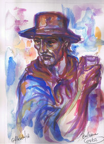 Hombre en el bar