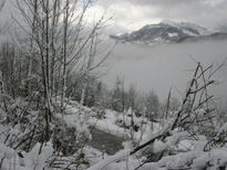 Nevada en Asturias