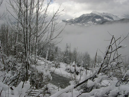 Nevada en Asturias