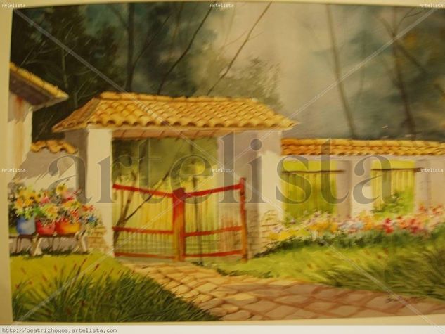 AL CAER LA TARDE Watercolour Paper Landscaping