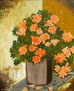 azaleas en la terrasa