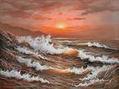 MAR AL AMANECER.