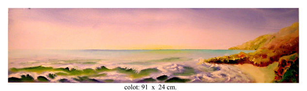 sin titulo Oil Canvas Marine Painting