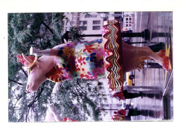 Las maravillosas VACAS ARTE NUEVA YORK VERANO 2000