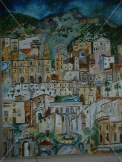 Jaen Oil Canvas Landscaping