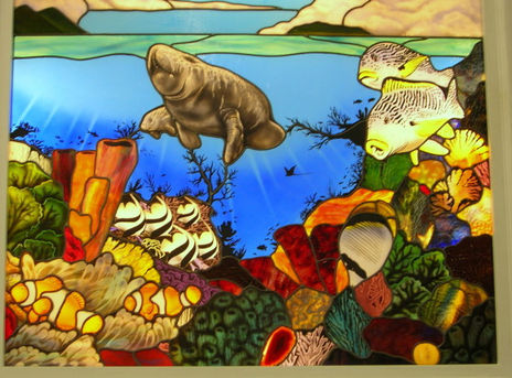 The coral reef