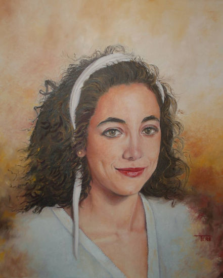 Raquel Óleo Lienzo Retrato