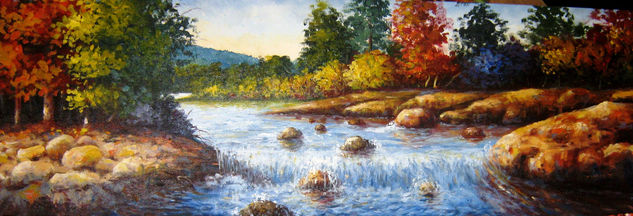 LOS MONTES DE MARIA Oil Canvas Landscaping