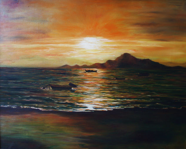 MAR MENOR Oil Canvas Landscaping