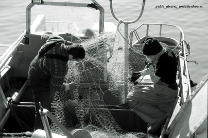 Marineros con redes 1