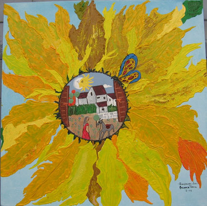 Sunflower view