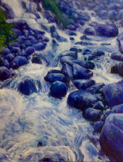 Agua 4 Oil Canvas Landscaping