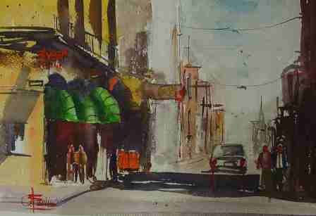 Alvear I Watercolour Paper Landscaping