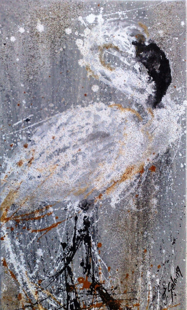 El descanso del flamenco
