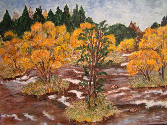 BAÑADOS Acrylic Card Landscaping