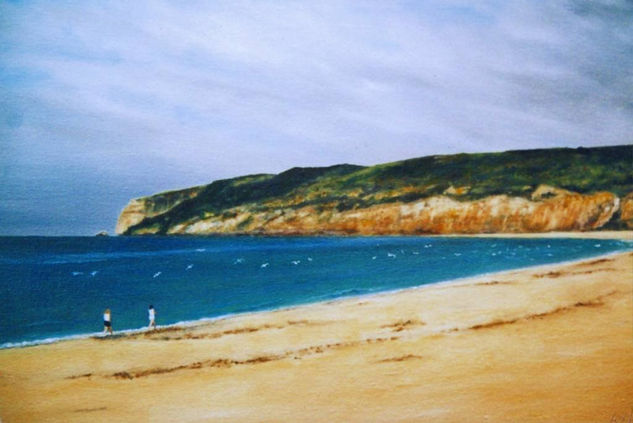 playa de barbate Óleo Lienzo Paisaje