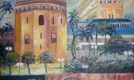 PINTANDO A SEVILLA-ESPAÑA