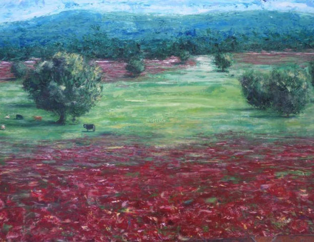 DEHESA Oil Canvas Landscaping