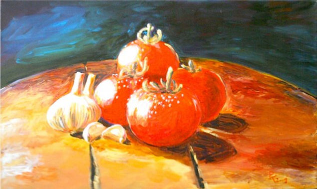 Hot Oil Canvas Still Life Paintings