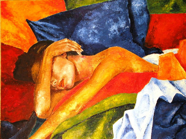 la siesta Oil Canvas Nude Paintings