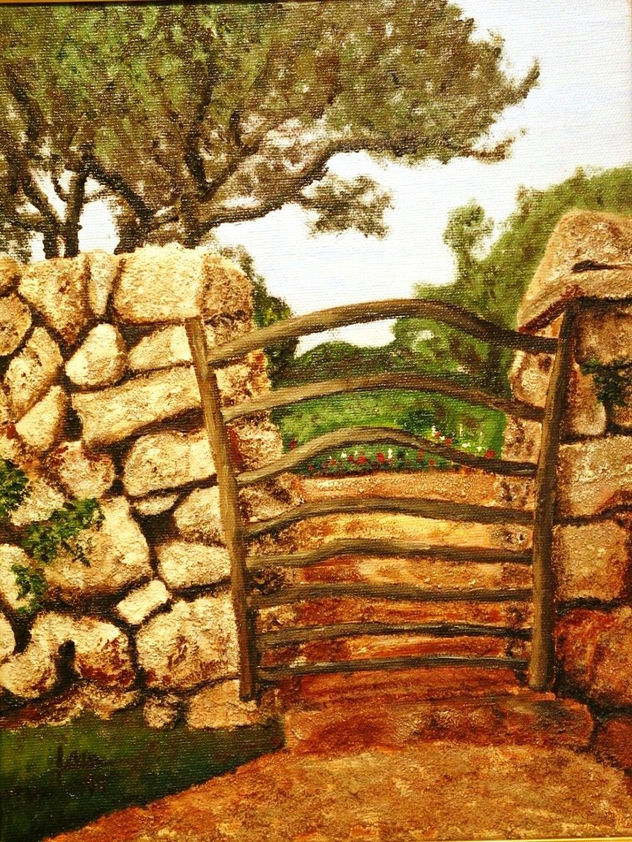portón