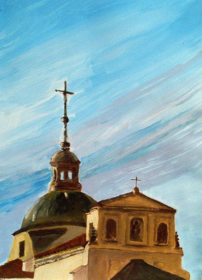 Ermita del Santo. Acrylic Card Landscaping