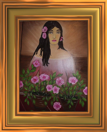 Retrato de Ana Oil Canvas Landscaping