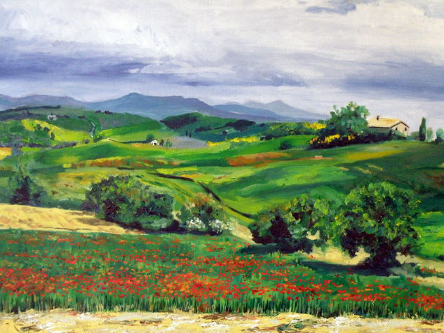 Toscana Oil Panel Landscaping