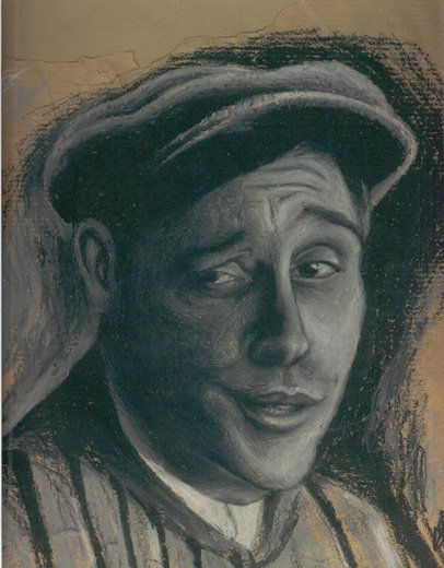 Witkiewicz - pintor polaco - de joven Pastel Papel Retrato