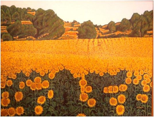 campo de girasoles 