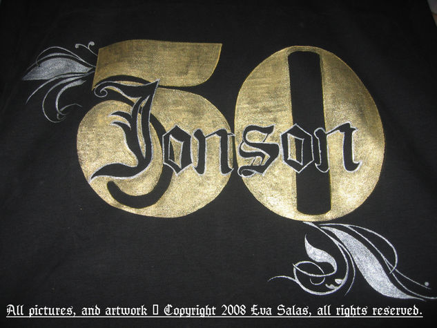 FIFTY JONSON T_SHIRT DESIGN Acrylic Others Others