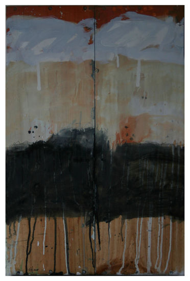 Silencio líquido. Mixed media Panel Others