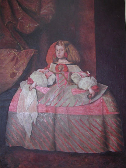 MENINA Óleo Lienzo Figura