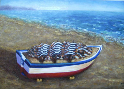 Espeto de sardinas