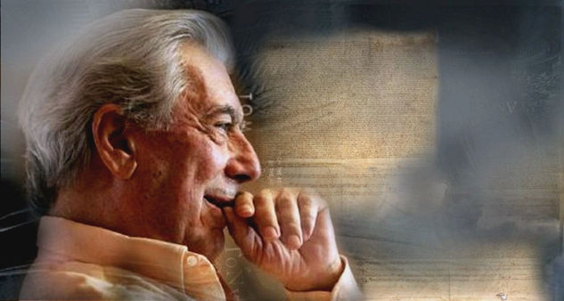 Vargas LLosa Bañado por la luz de su éxito 