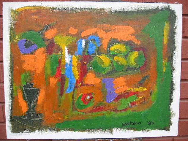 Copa negra Acrylic Canvas Still Life Paintings