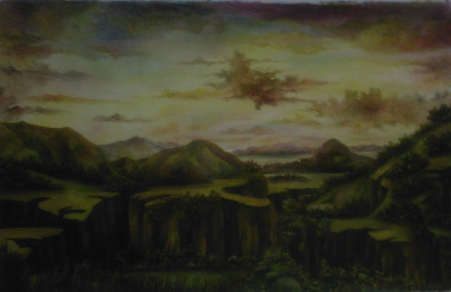 serie paisajes Oil Canvas Landscaping