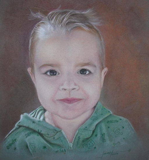 HUGO Pastel Papel Retrato