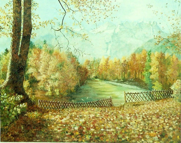 EL BOSQUE Oil Canvas Landscaping