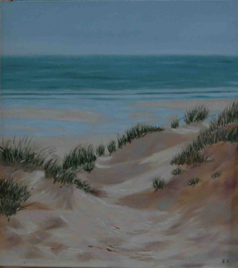 dunas 2 Oil Canvas Marine Painting