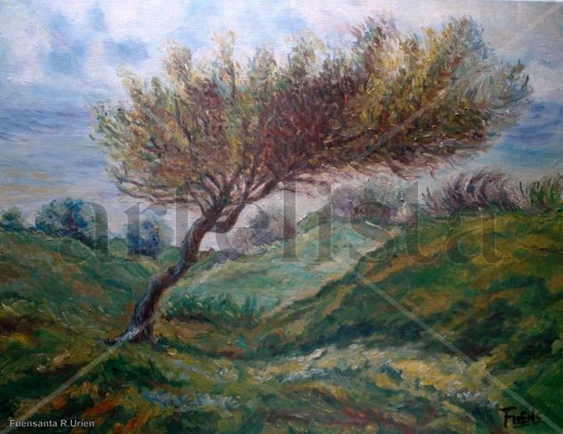 Un àrbol de Monet Oil Canvas Landscaping