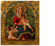 virgen, niño  y  angel