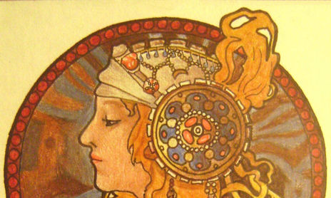DIBUJOS ART NOUVEAU